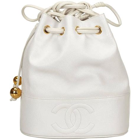 white chanel bucket bag|Chanel bucket bag 2020.